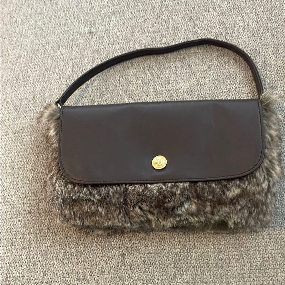 Janie and Jack cute fur purse
